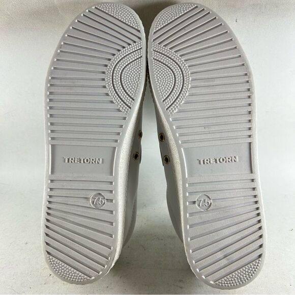 Tretorn Nylite Plus Leather Women’s Shoes Low Top Sneakers White Size 7.5 M - Picture 7 of 8